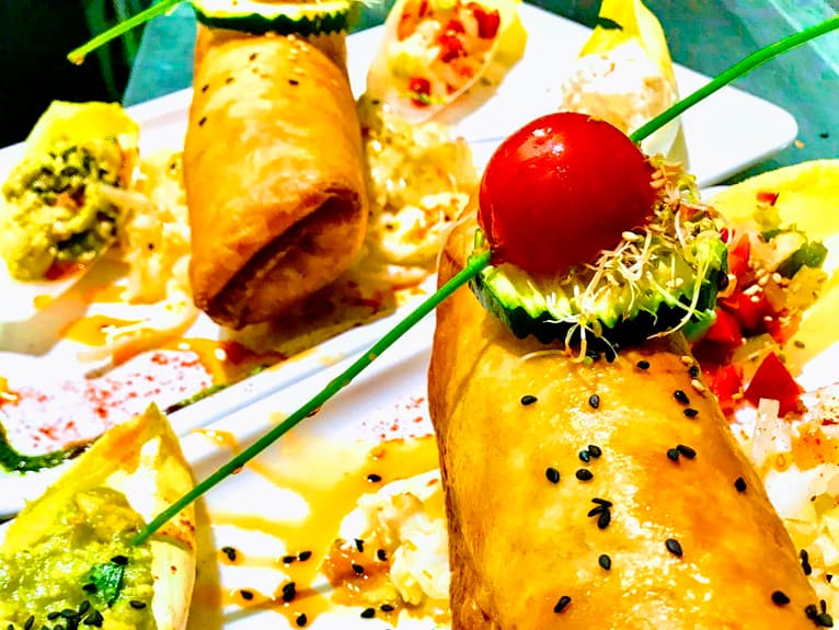 Rollitos mexicanos
